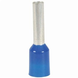 Blue 2.5mm Ferrule Crimp Terminal  (Pack of 20)