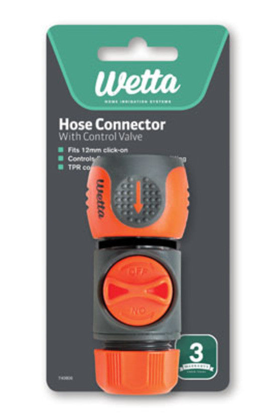 Wetta Hose Connector  with Control Valve
