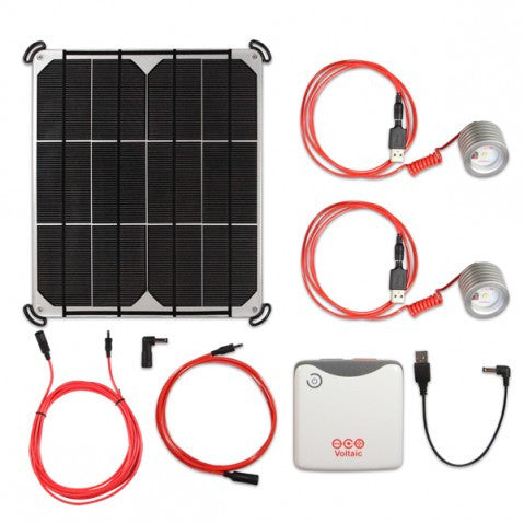 Voltaic Two Room Solar Touchlight Kit