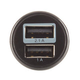 PowerTech 3.1A Dual USB Car Adaptor